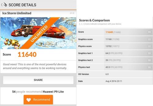 Huawei---P9-Lite---3DMark-ICU