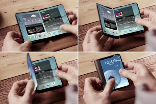 samsung s foldable smart phone
