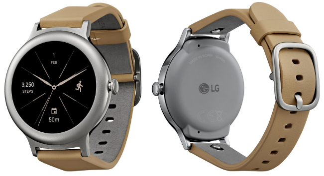 LG Watch Style in silver