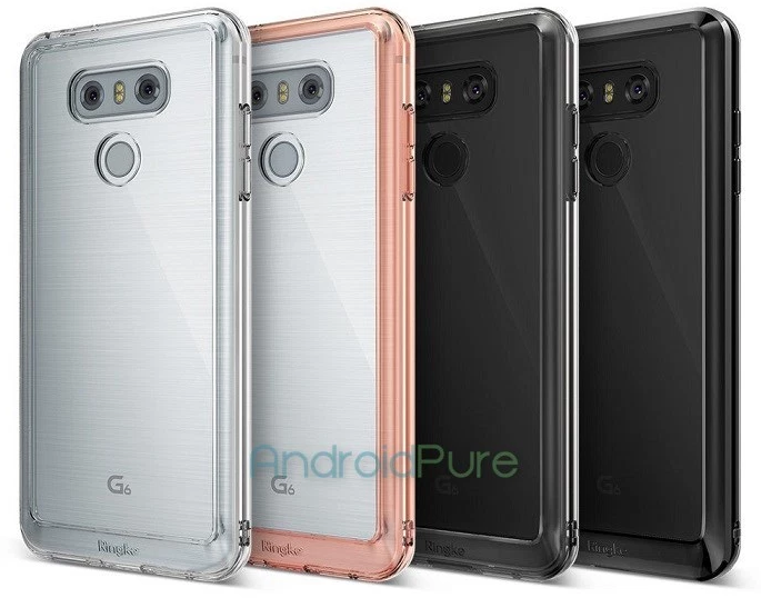 Leaked images of the LG G6 wearing a bumper case shows off the design of the flagship phone 1