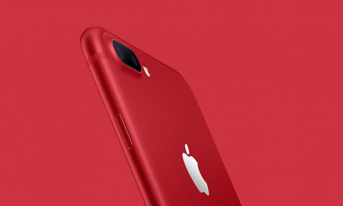 Apple iPhone 7 and 7 Plus Product Red edition