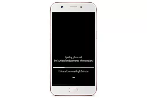 cara update sistem oppo f1s