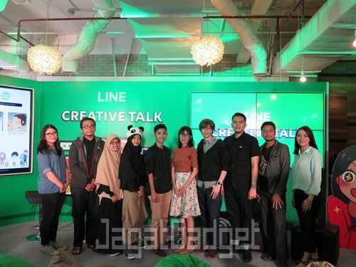 LINE Perkuat Komitmennya untuk Dukung Industri Kreatif Digital di Indonesia 1 line creative talk (1)