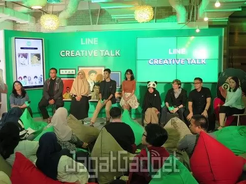 LINE Perkuat Komitmennya untuk Dukung Industri Kreatif Digital di Indonesia 2 line creative talk (3)