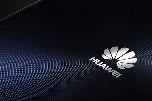Huawei Logo on Smartphone