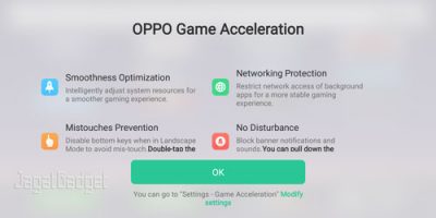 oppo f5 game control