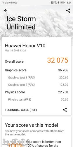 Review Smartphone Android: Honor View 10 13 3dmark isu
