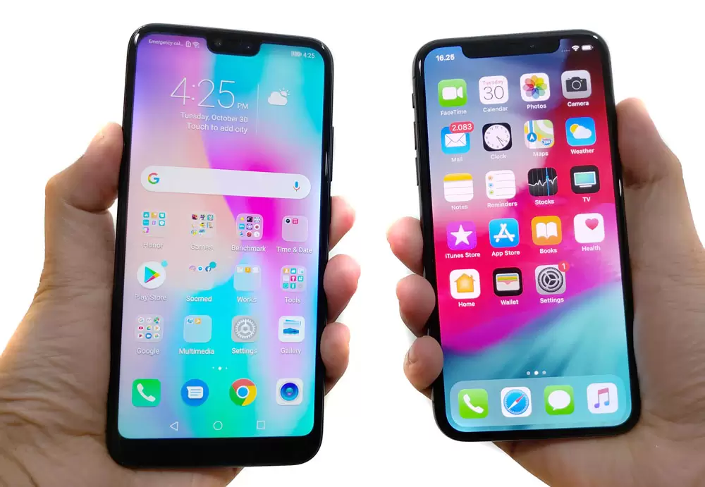 Iphone X Vs Honor 10 Pengganti Iphone X Di Harga Rp 7 Juta Masuk Akal Jagat Gadget