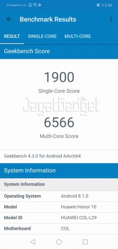 Geekbench 4 1