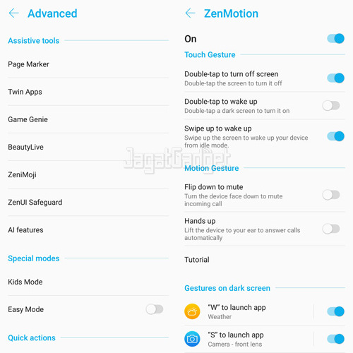 Review Smartphone ASUS ZenFone 5Z: Kencang, Menarik, dan (Cukup) Murah 1 Screenshoot Feature