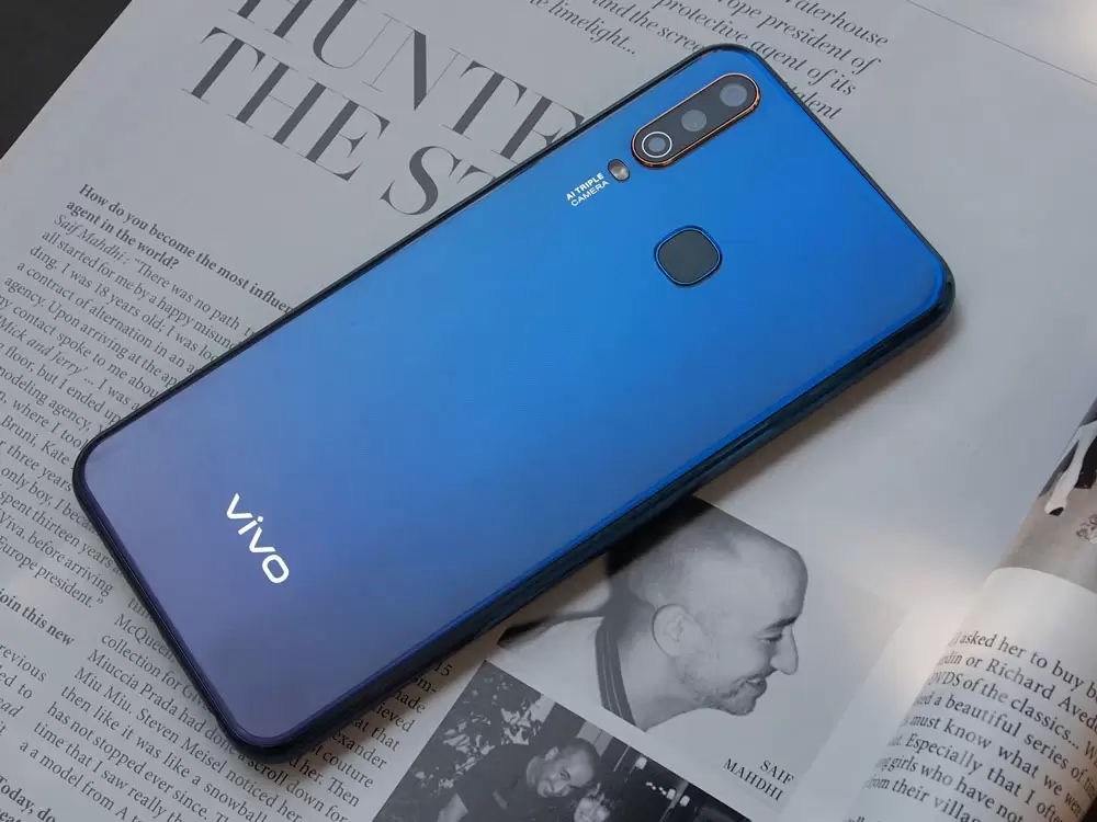 vivo Y17 Mineral Blue