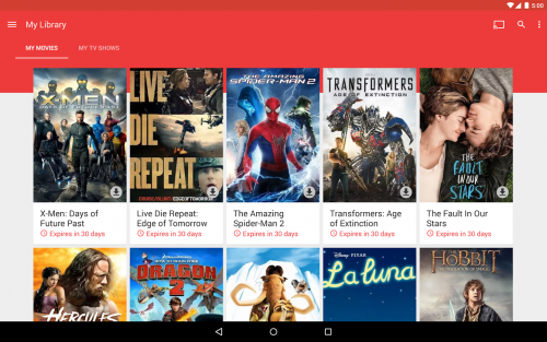 Google Play Movies and TV KK
