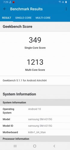 Screenshot 20200512 192951 Geekbench 5