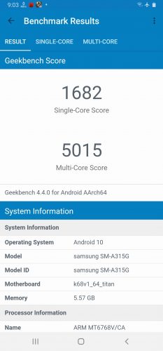 Screenshot 20200512 210356 Geekbench 4