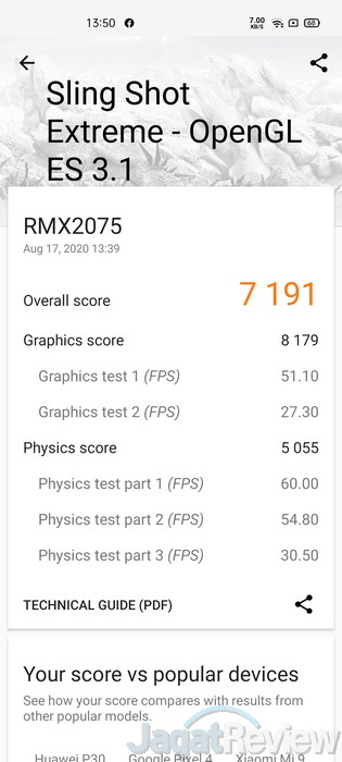 Review realme X50 Pro 5G: Flagship Mumpuni, Siap Untuk Era 5G 4 3DMark Sling Shot Extreme