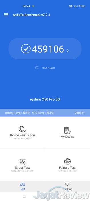 Review realme X50 Pro 5G: Flagship Mumpuni, Siap Untuk Era 5G 1 AnTuTu 8