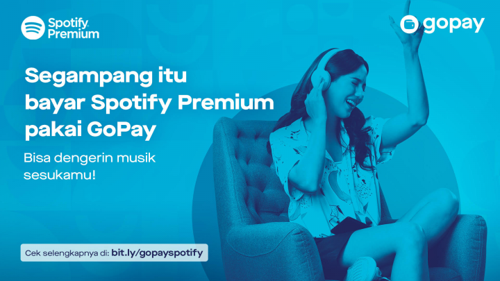 Bayar Spotify Premium Pakai GoPay