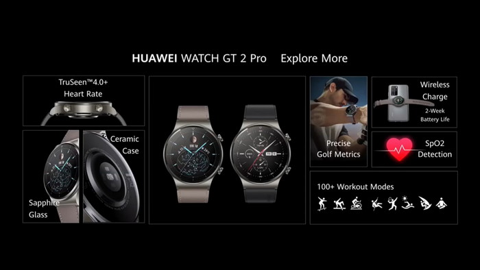 Spesifikasi dan Harga Huawei Watch GT 2 Pro