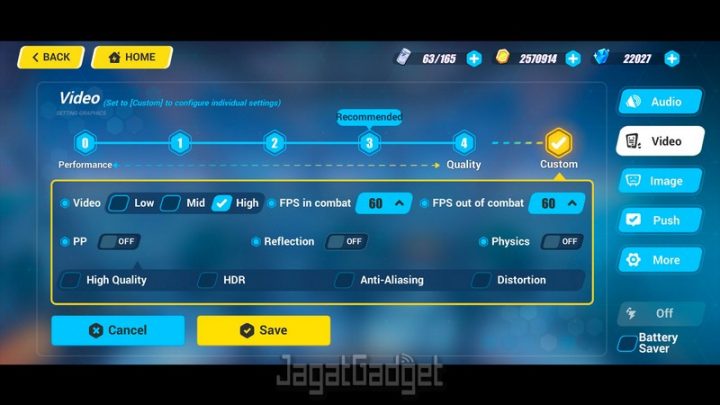 setting hi3