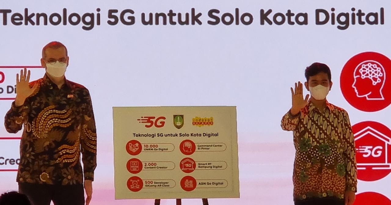 Indosat 5G pertama di Kota Solo