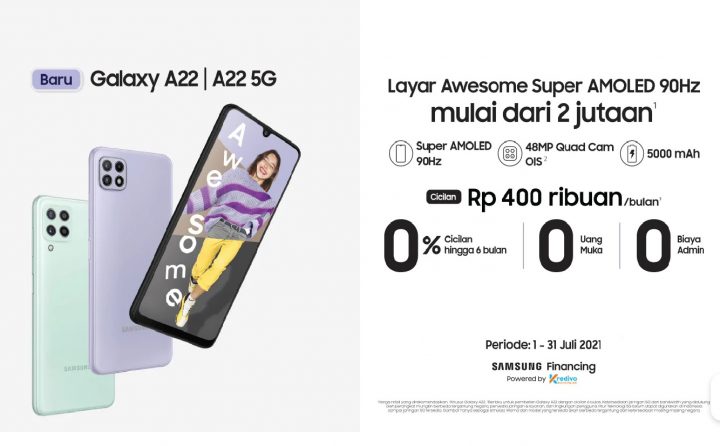 Review Samsung Galaxy A22 5G: 5G Murah Samsung, Harga Rp 3 Jutaan 1 Harga Galaxy A22 5G