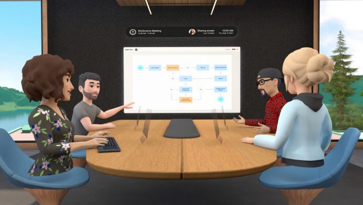 Facebook Metting Online VR Horizon Workroom (2)