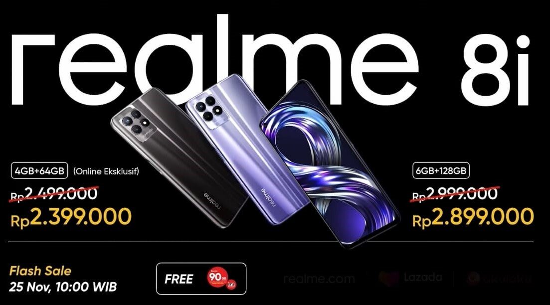 review realme 8i - harga