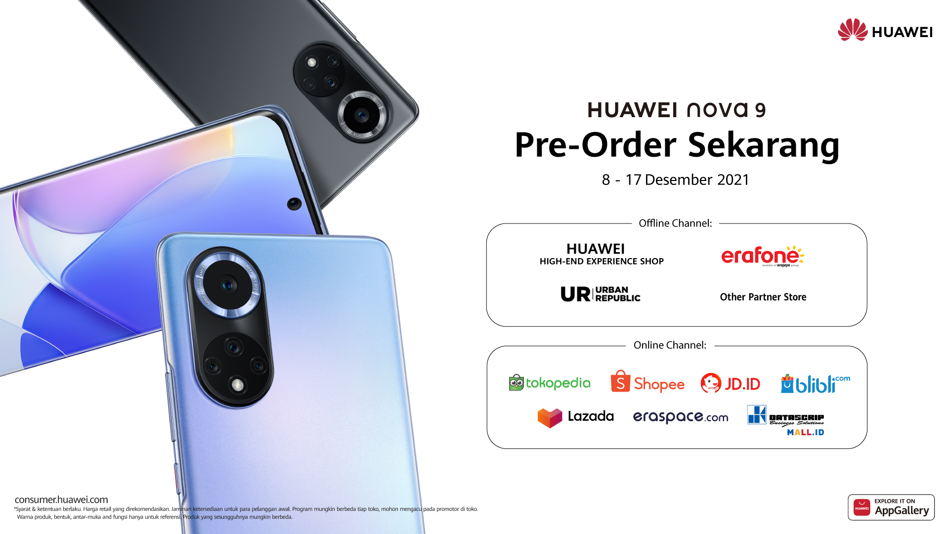 Huawei Nova 9 Resmi Meluncur Di Indonesia, Harga Rp 7 Jutaan • Jagat Gadget