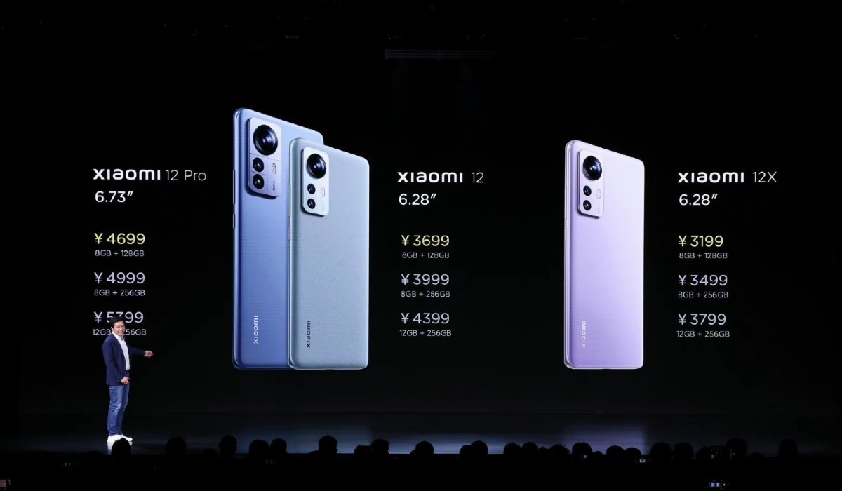 spesifikasi Xiaomi 12 Series