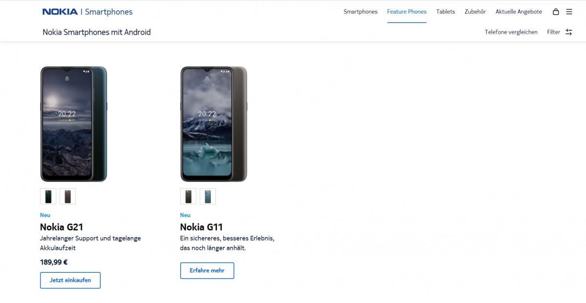 Masalah Paten, HMD Terpaksa Tarik Sebagian Besar Smartphone Nokia di Jerman 2 nokia smartphone in german websites