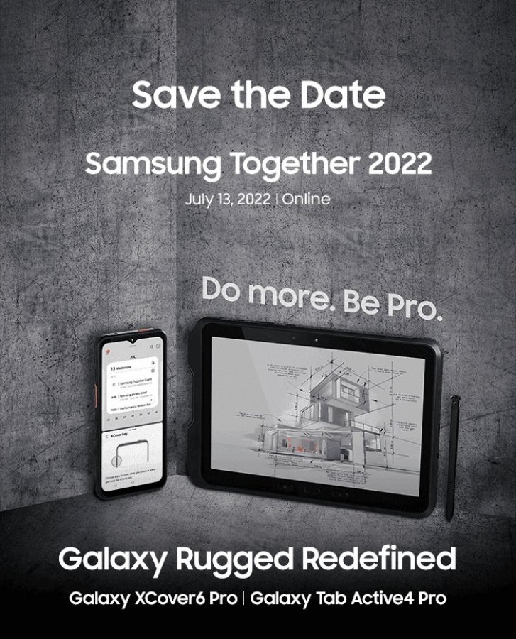 Samsung Galaxy Tab Active4 Pro dan Galaxy XCover6 Pro