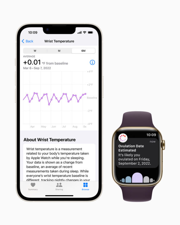 Apple Watch 8 Wrist Temperature