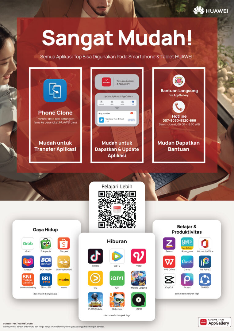 Huawei MatePad SE Resmi Dirilis, Harga Rp 2,7 Jutaan 2 Huawei App Gallery