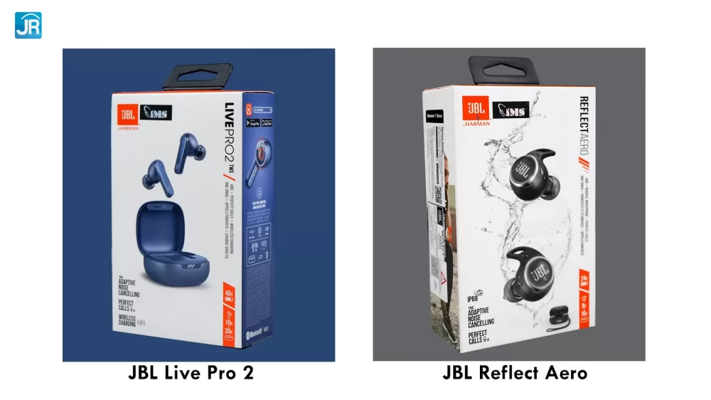 TWS JBL Live Pro 2 & JBL Reflect Aero