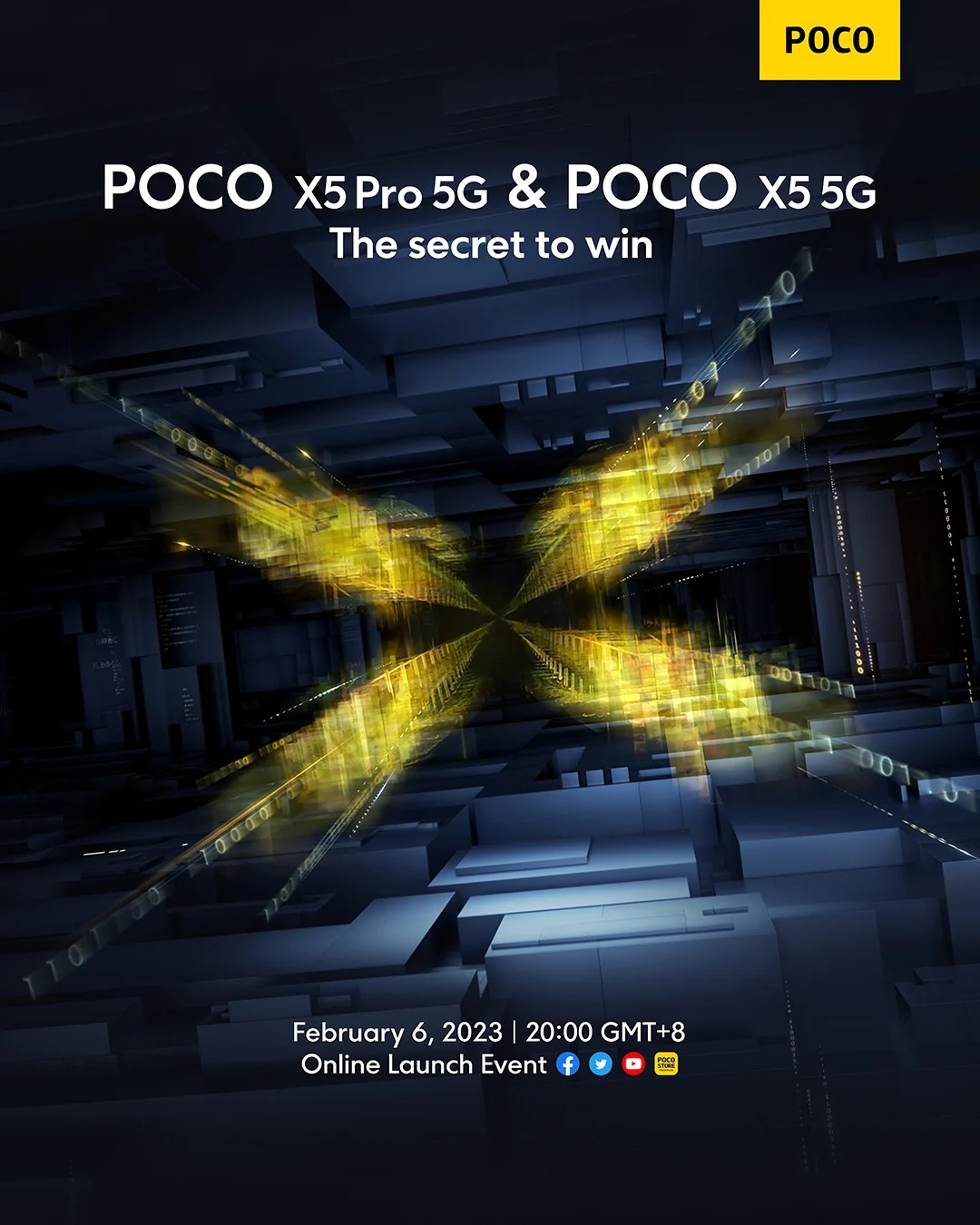 Poco X5 Series Dikonfirmasi Akan Rilis 6 Februari
