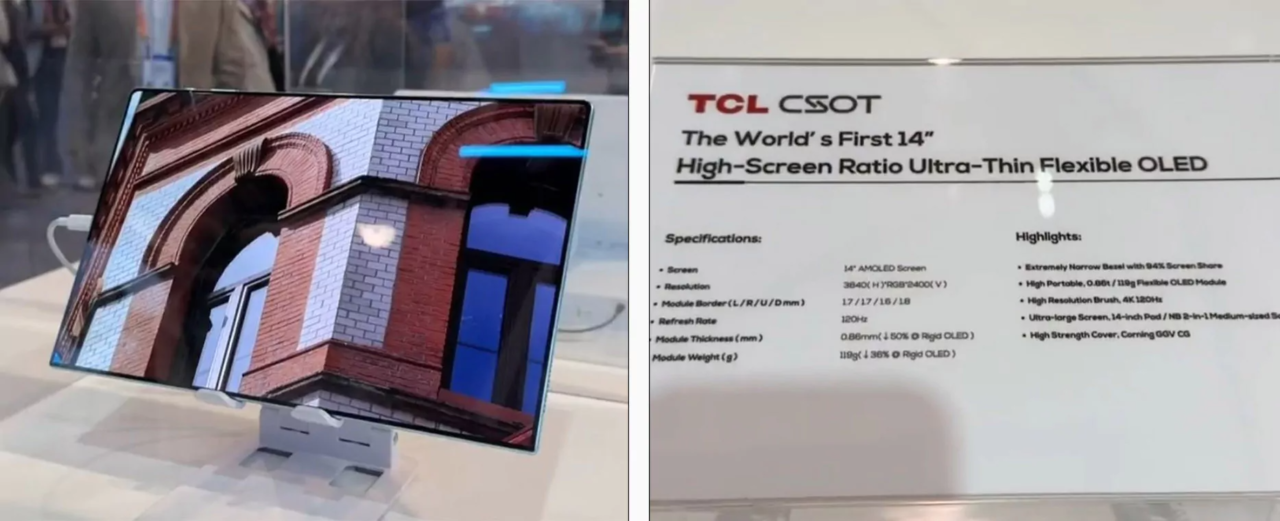 TCL Pamer Tablet 14 Inci dengan Bezel Super Tipis di CES 2023 1 TCL Pamer Tablet 14 Inci dengan Bezel Super Tipis di CES 2023