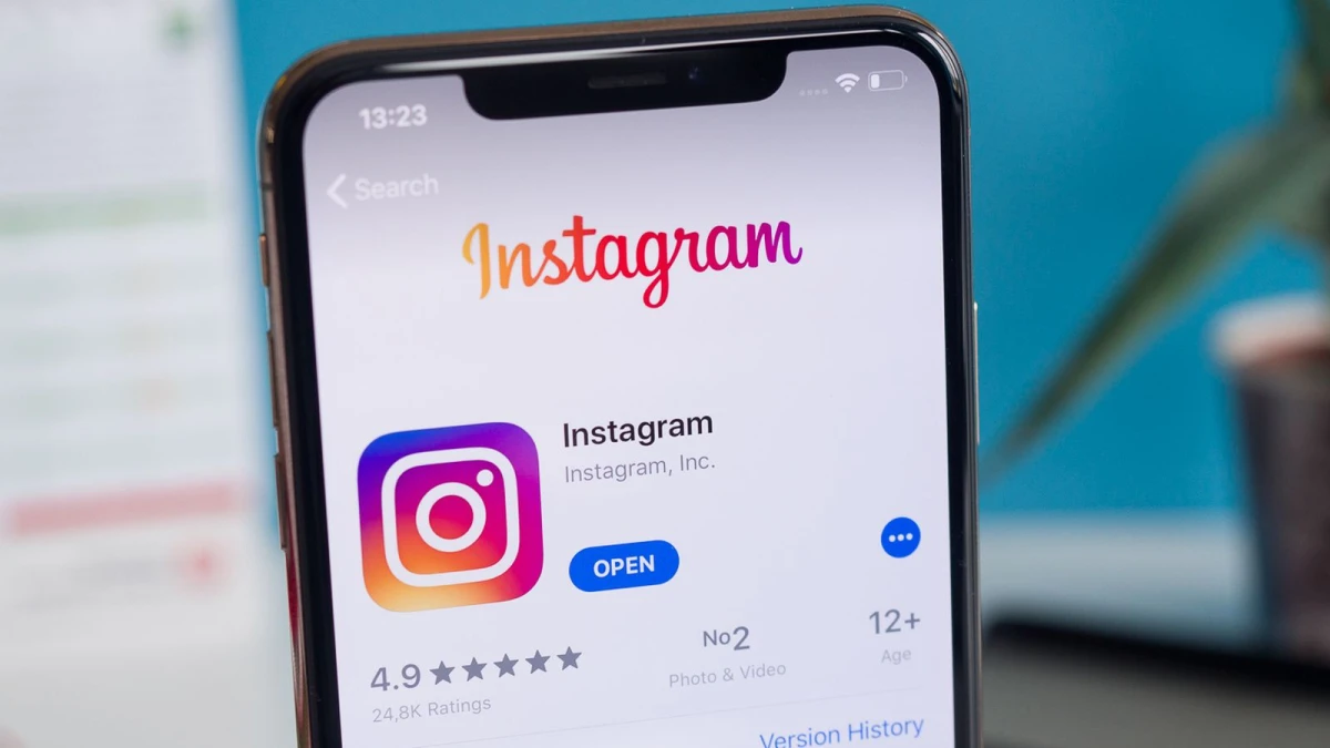 Instagram add ad space, including search results