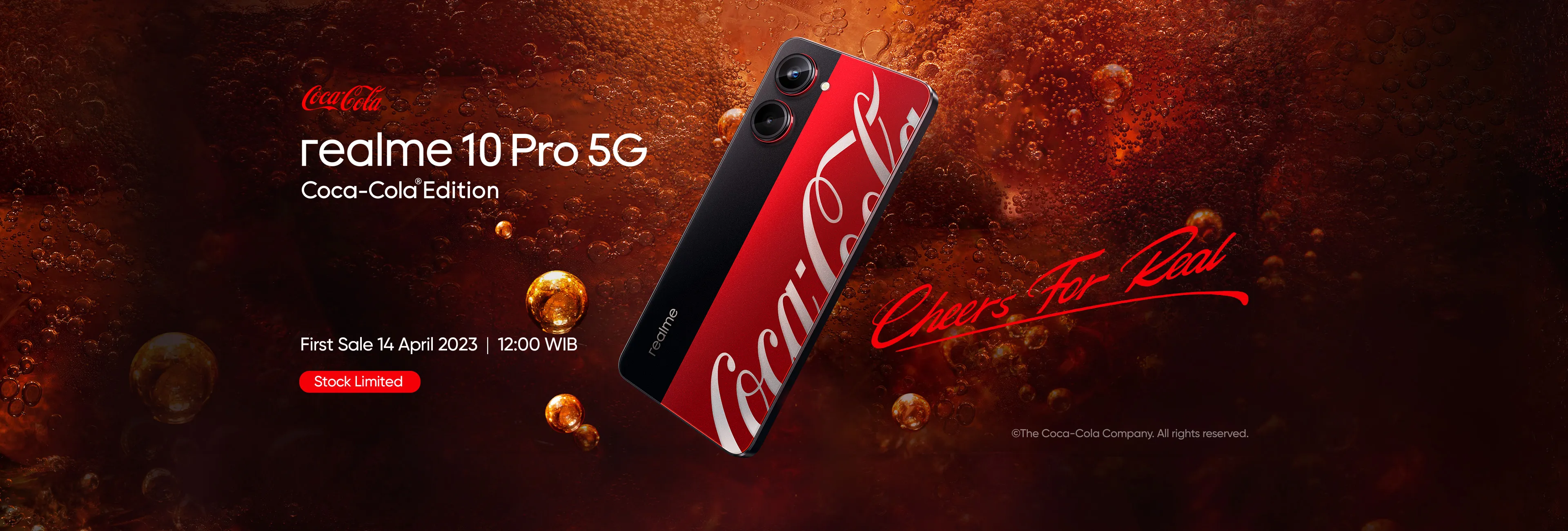 Realme 10 Pro 5G Edisi Coca-Cola Segera Hadir di Indonesia