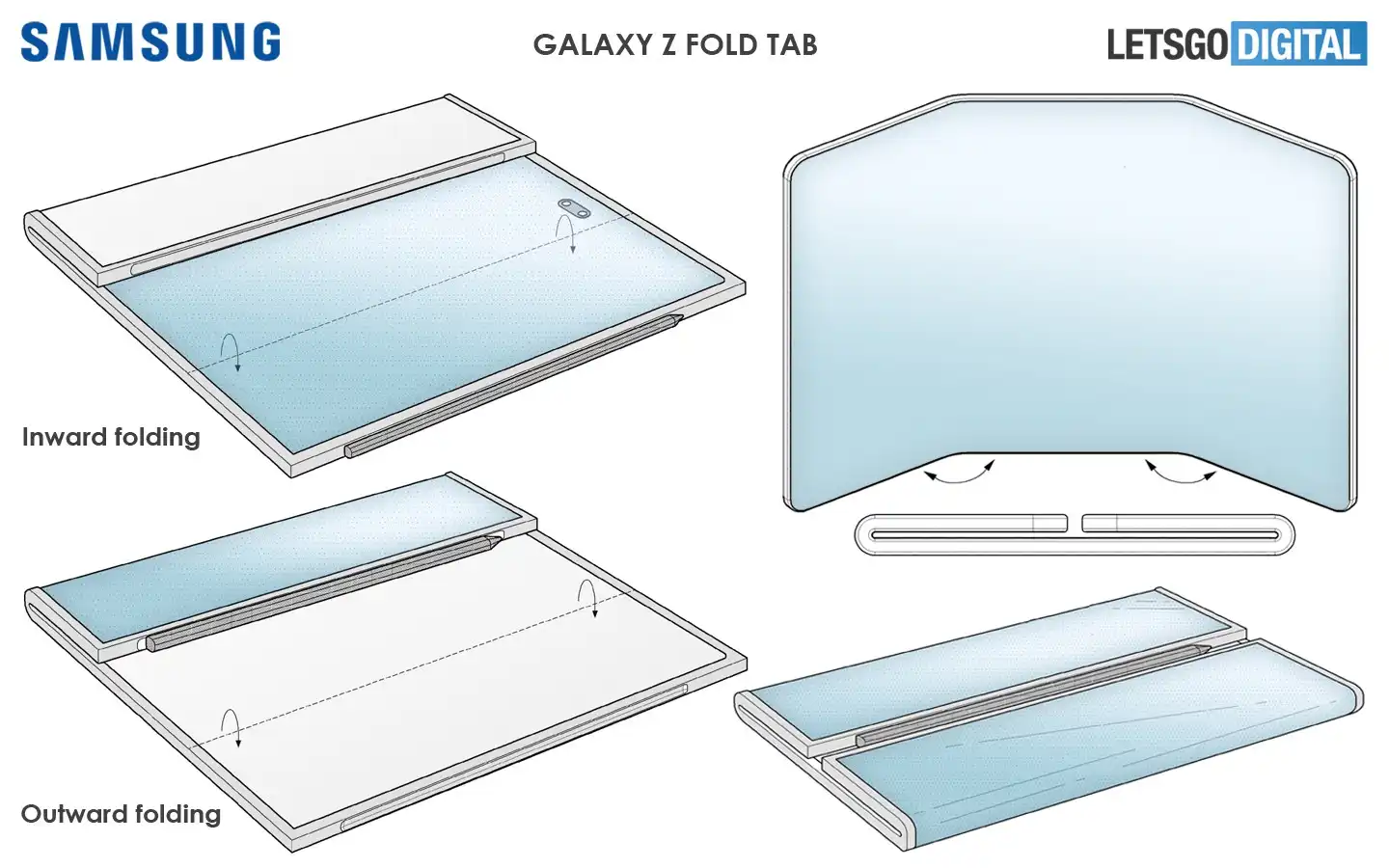 Samsung Siapkan Tablet Foldable Bernama Galaxy Z Tab