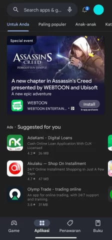 Google play store ads 3