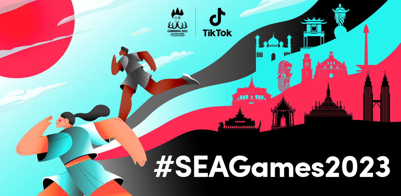 TikTok menjadi sponsor premium SEA Games ke 32 tahun 2023