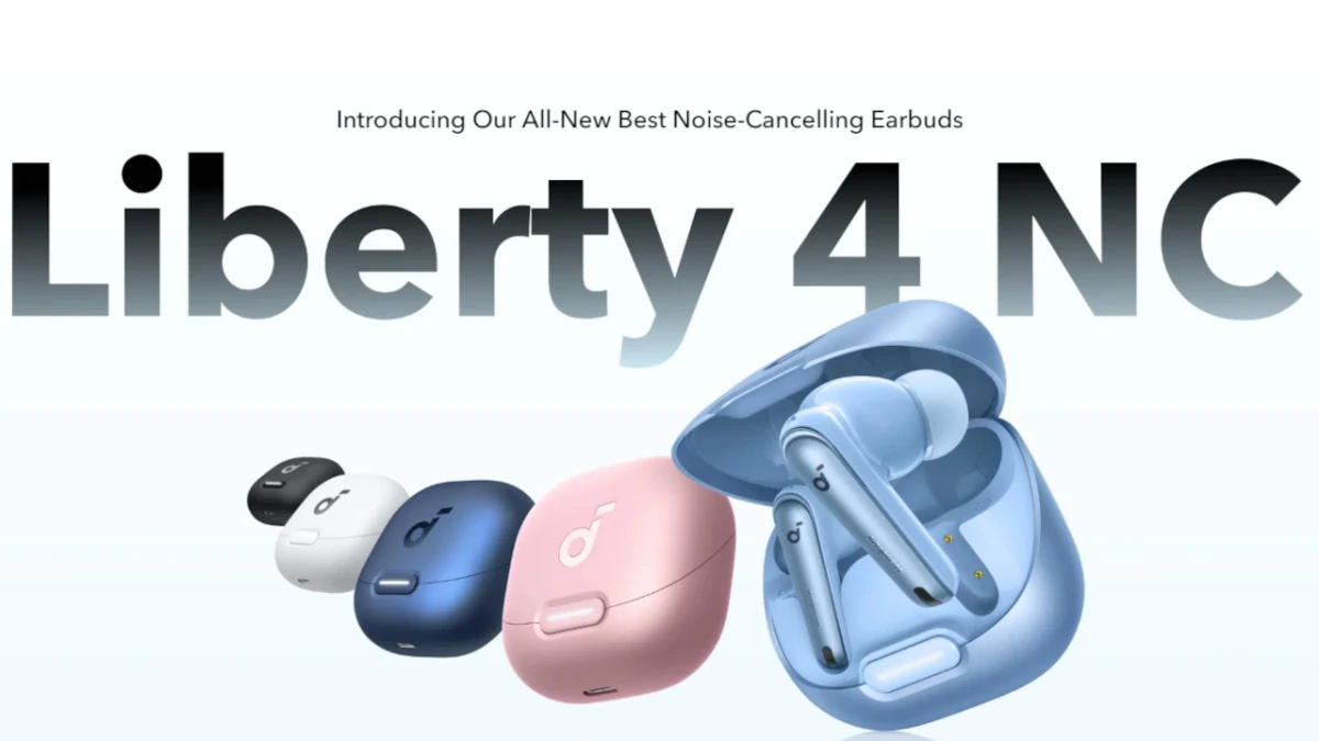 Anker intros new noise canceling earbuds the Soundcore Liberty 4 NC