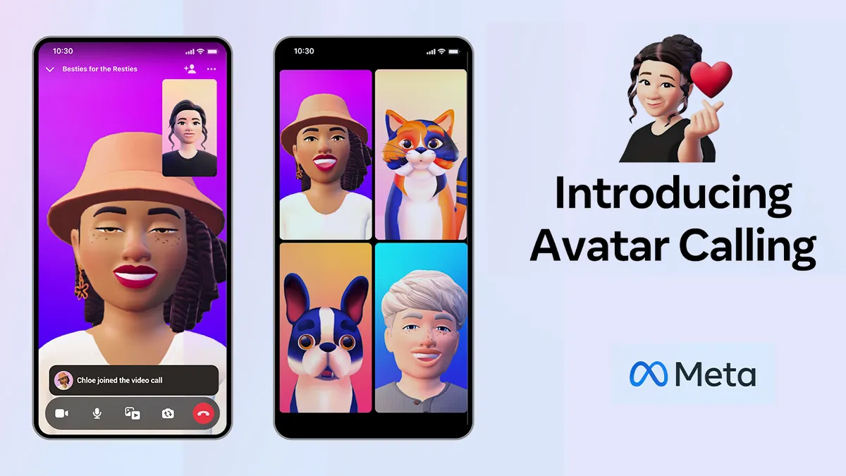 Instagram dan Facebook Kini Bisa Lakukan Video Call dengan Avatar