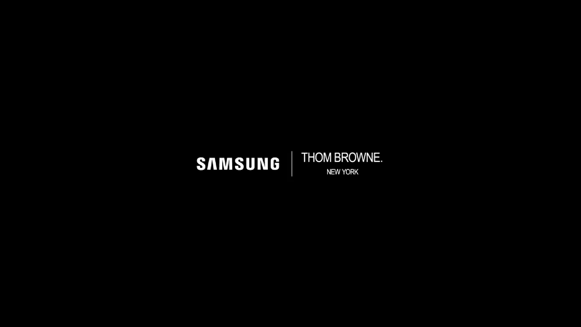 SAmsung Galaxy Z Fold5 Flip5 Thom Browne Edition