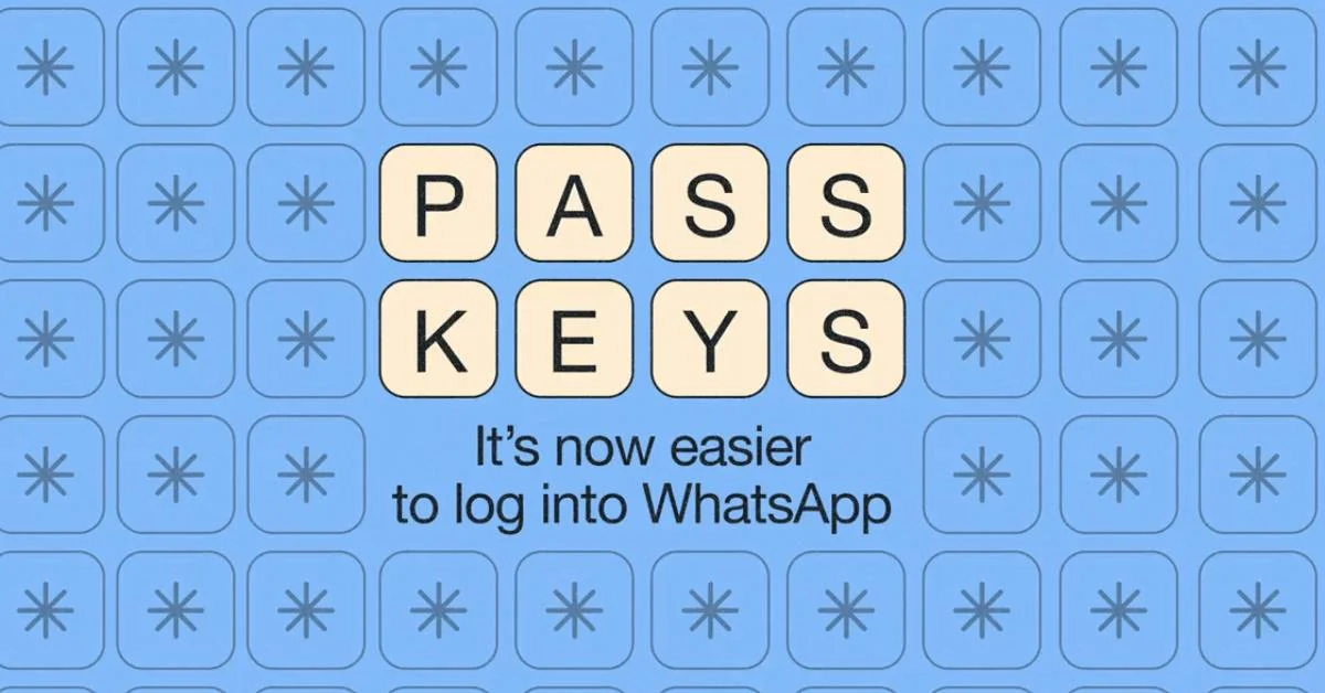 WhatsApp baru saja menghadirkan fitur "passkey" yang memungkinkan pengguna untuk login akun tanpa butuh masukan password secara manual.