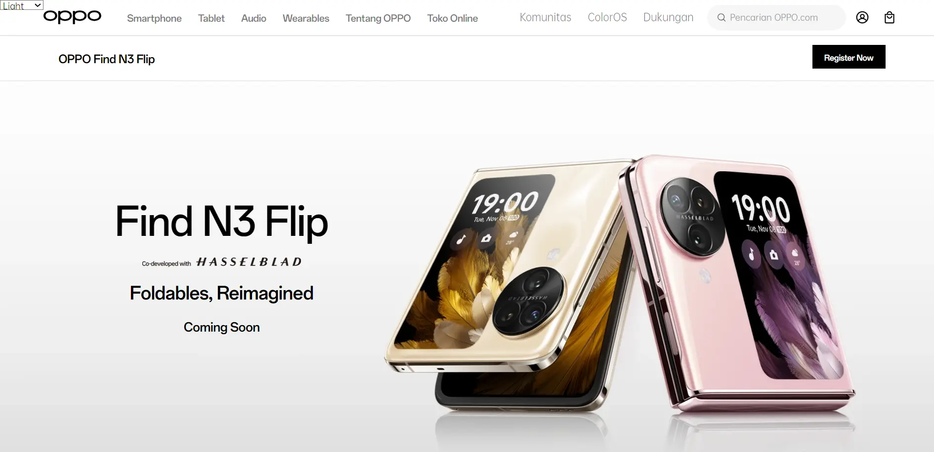Oppo Find N3 Flip “Coming Soon” ke Indonesia!
