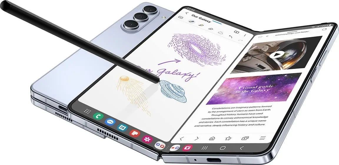 Samsung Galaxy Z Fold6 Bakal Lebih Tipis