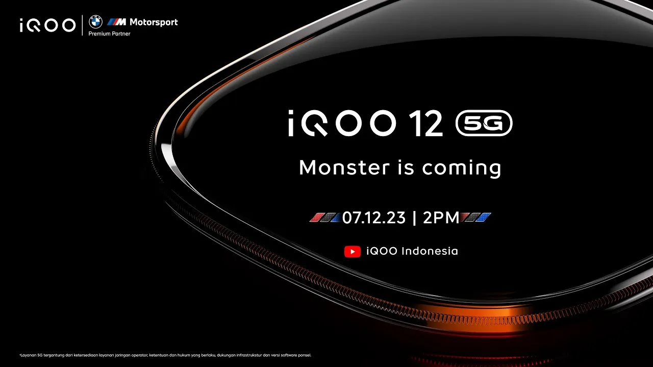 Tanggal Debut iQOO 12 di Indonesia Terungkap, 7 Desember