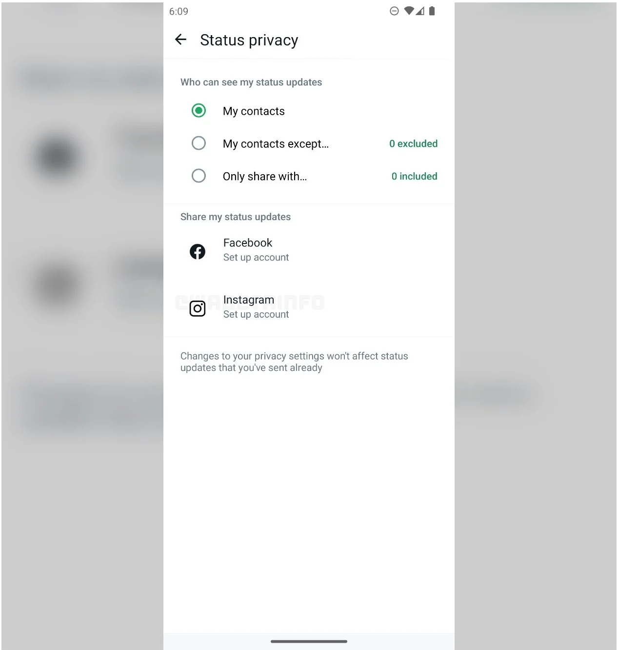WhatsApp dapat membagikan status otomatis di Instagram • Gadget Universe
