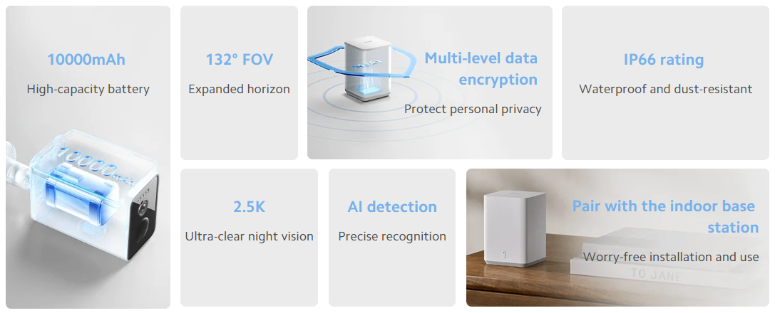 CCTV Xiaomi BW400 Pro, Punya Panel Surya dan Baterai 10.000mAh 2 cctv xiaomi bw400 pro 2